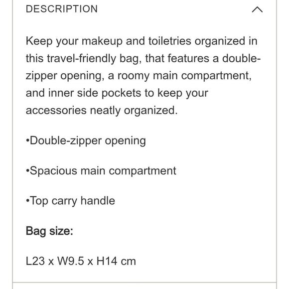 Beauty Creations Mini Pink Cosmetic Glam Pouch - Picture 5 of 8